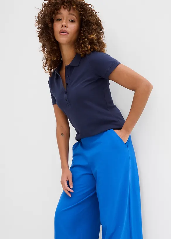 7/8-Hose aus Bio-Baumwolle mit Stretch, bonprix