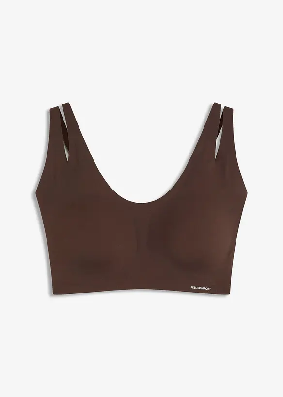 Soutien-gorge bralette Feel Comfort rembourré sans coutures, bonprix