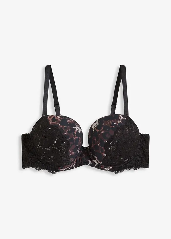Soutien-gorge push-up avec dentelle, bonprix