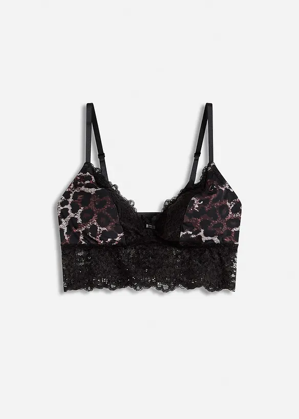 Brassière triangle avec dentelle, bonprix