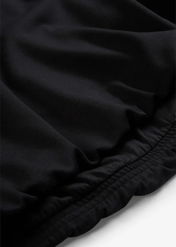 Hoodie aus leicht glänzendem Viskose-Mix, bonprix