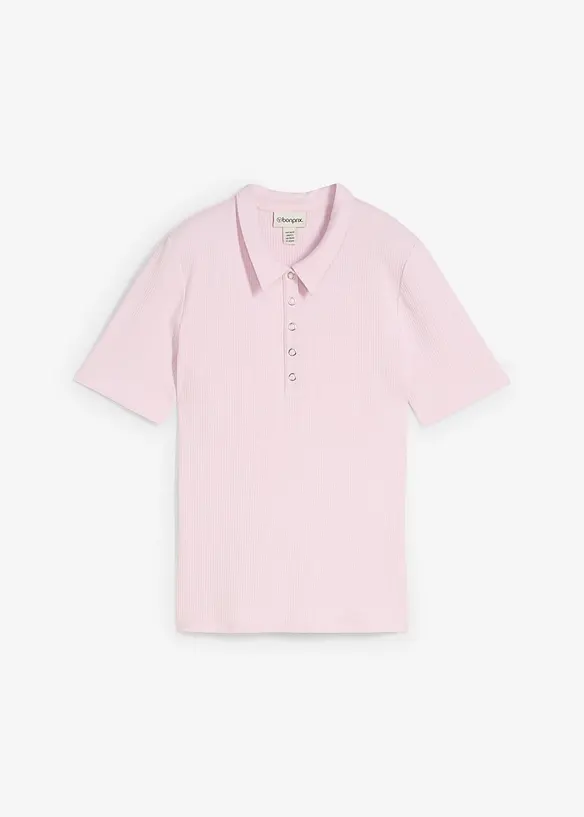 Polo en viscose extensible, bonprix