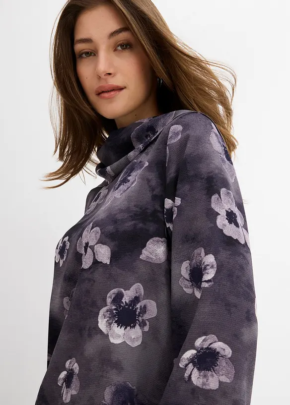 Blouse en crêpe texturé, bonprix