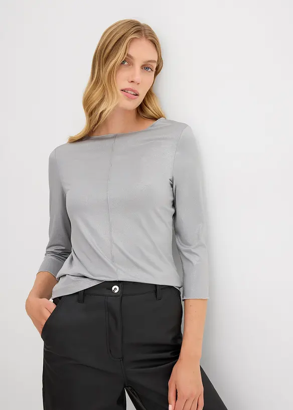 glänzendes Shirt, bonprix