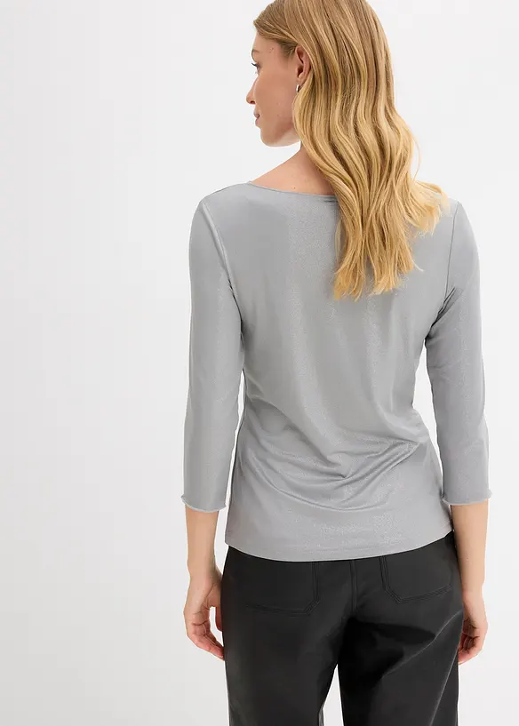 glänzendes Shirt, bonprix