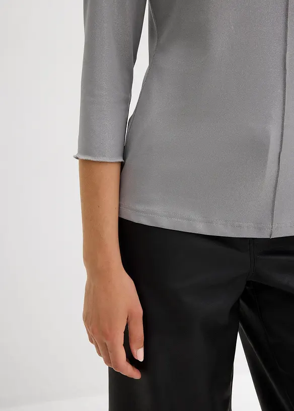 glänzendes Shirt, bonprix