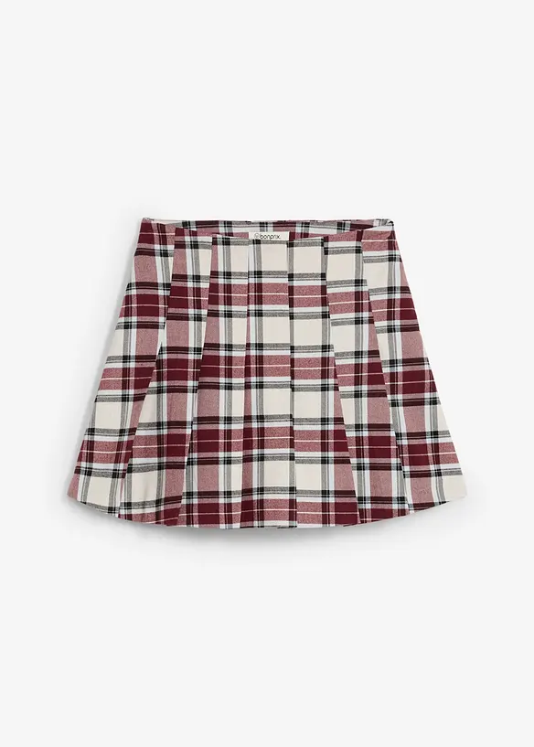 Jupe-short à carreaux, bonprix