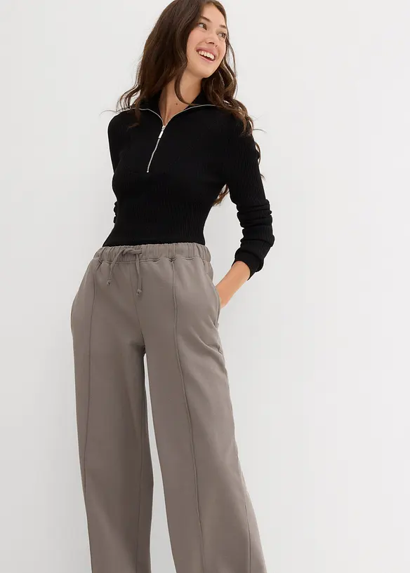 Schlupfhose aus reiner Bio-Baumwolle, bonprix