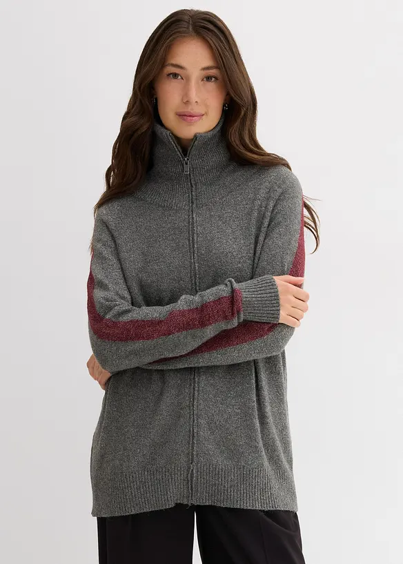 Strickjacke aus weichem Woll-Mix, bonprix