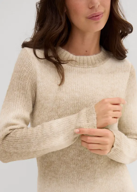 Strickkleid aus weichem Woll-Mix, bonprix