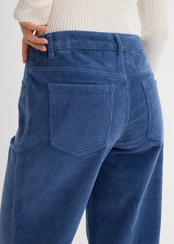 Cordhose aus elastischem Baumwoll-Mix, bonprix