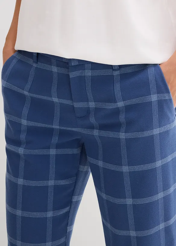 Karierte Chinohose, bonprix
