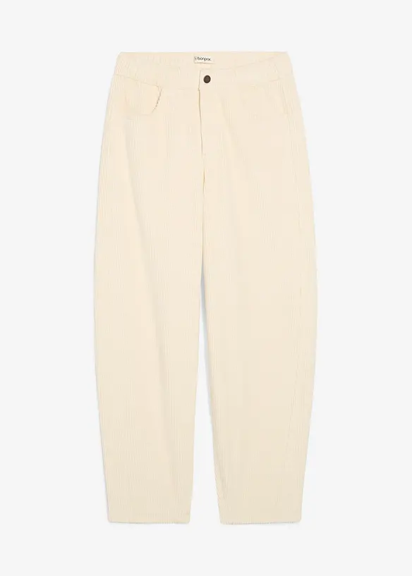 Cordhose in Barellform, bonprix