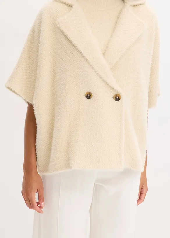 Federgarn Strickjacke, bonprix
