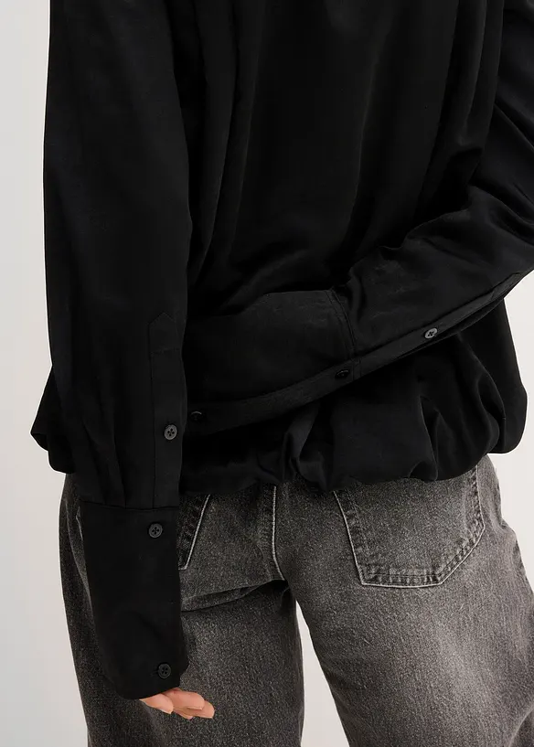 Satinbluse aus Viskose-Mix, bonprix