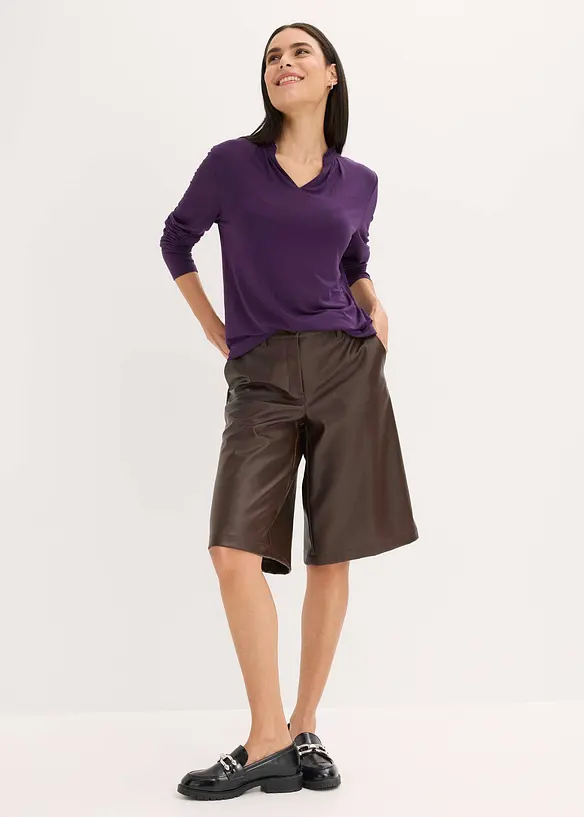 Shirt mit Stehkragen, bonprix