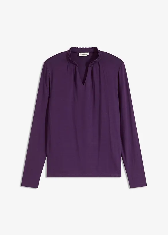 Shirt mit Stehkragen, bonprix