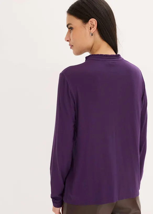 Shirt mit Stehkragen, bonprix