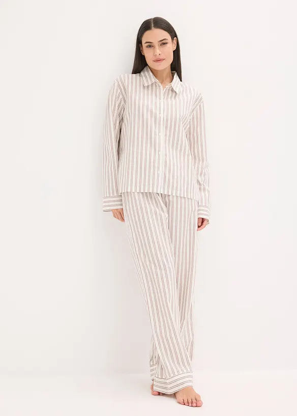 Ensemble d’intérieur en coton tissé, oversize, bonprix