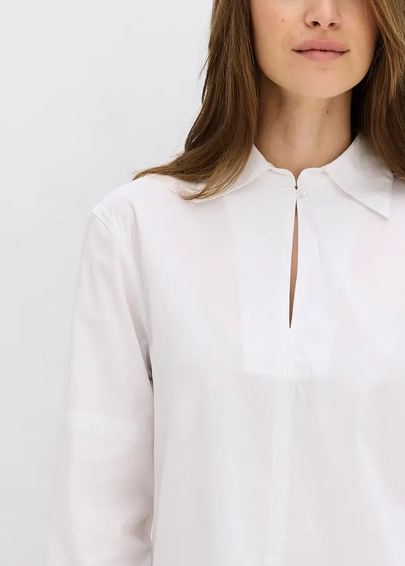 Oversize-Bluse mit Volumenärmel, bonprix