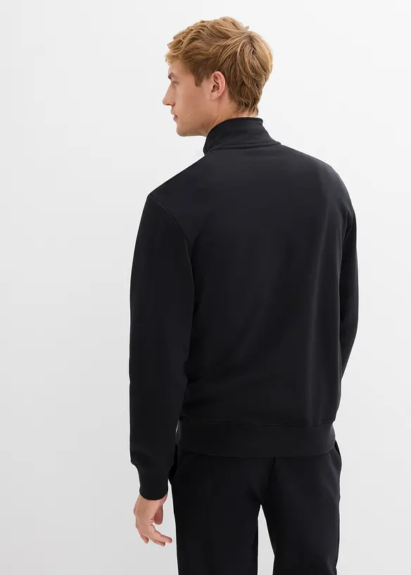 Troyer-Sweatshirt aus reiner Bio-Baumwolle, bonprix