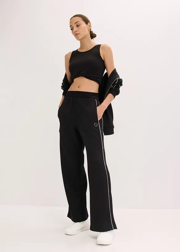 Pantalon de jogging technique, boutonné, séchage rapide, bonprix
