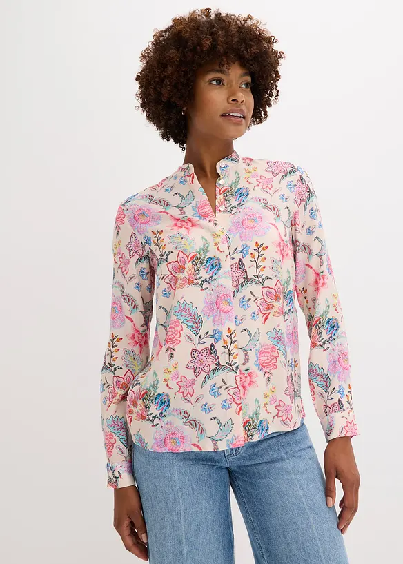 Bluse aus fließender Viskose, bonprix