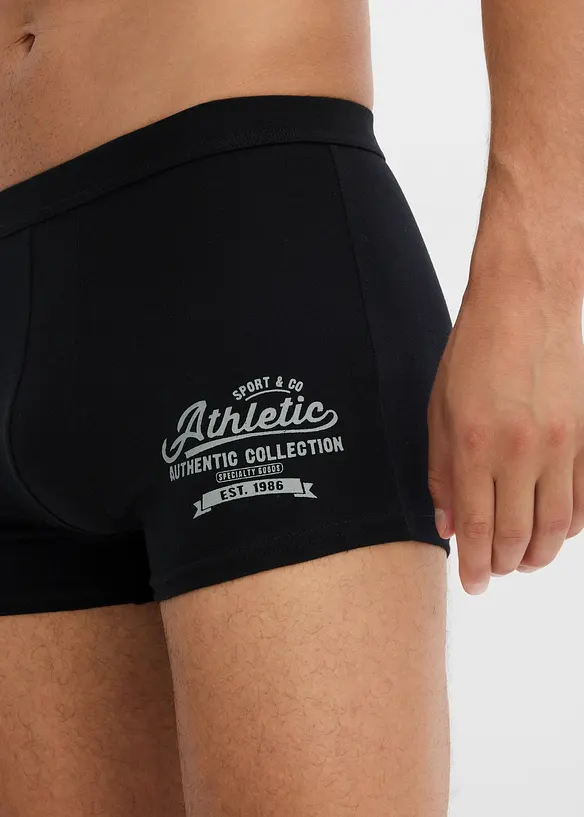 Lot de 3 boxers en coton extensible, bonprix