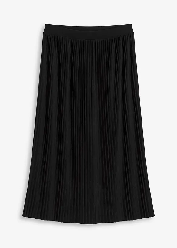 Jupe fluide en jersey de viscose mélangée, bonprix