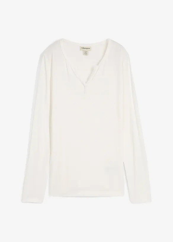 Langarmshirt aus softem Viskose Mix, bonprix