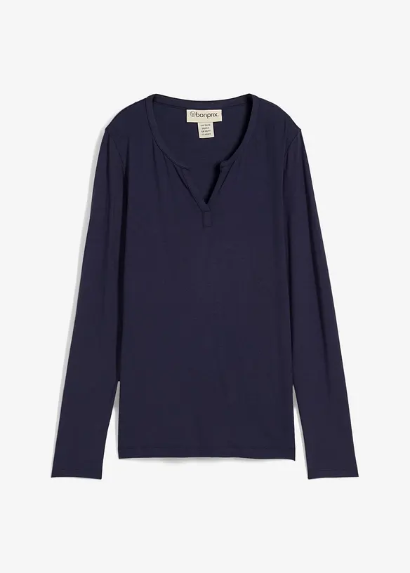 Langarmshirt aus softem Viskose Mix, bonprix
