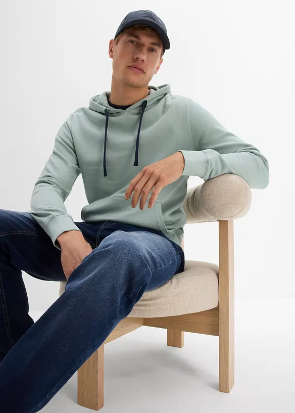 Hoodie aus reiner Baumwolle, bonprix