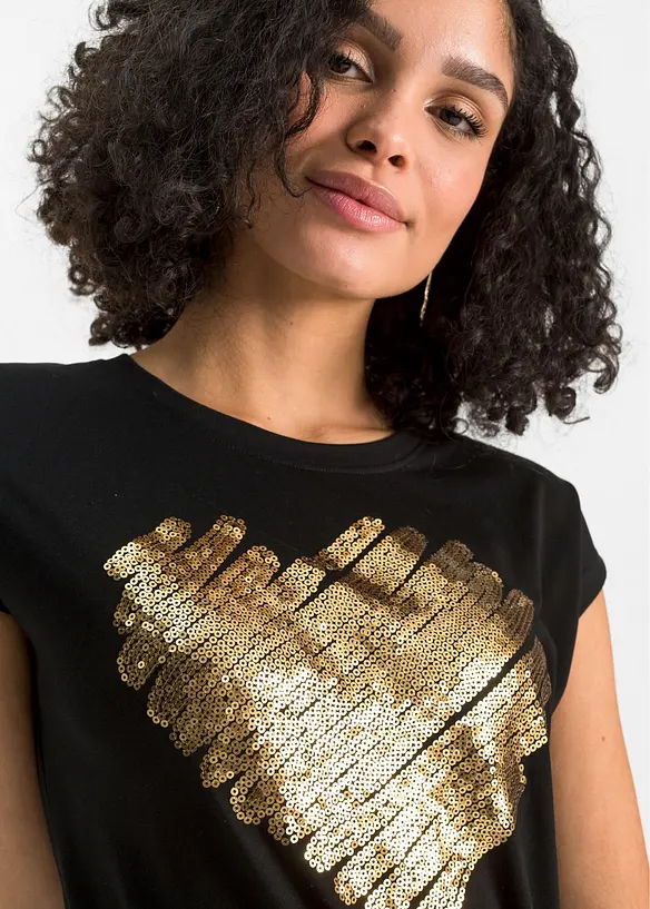 T-shirt en viscose mélangée, bonprix