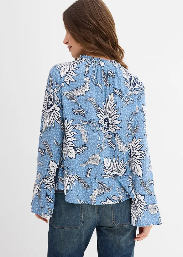 Shirtbluse aus softem Modal-Mix, bonprix