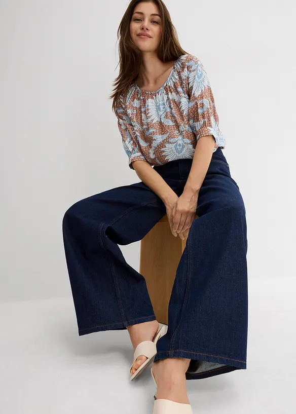 Bluse aus feinem Viskose-Mix, bonprix