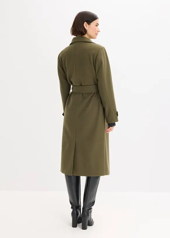 Manteau aspect laine, bonprix