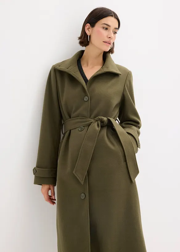 Manteau aspect laine, bonprix