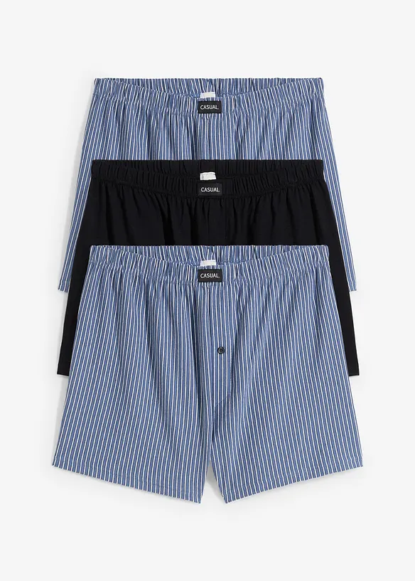 Lot de 3 caleçons en jersey, bonprix