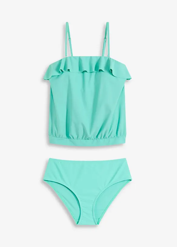 Bandeau-Tankini mit Multiway-Trägern  (2-tlg.Set), bonprix