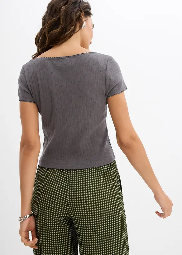 T-Shirt aus reiner Baumwolle, bonprix