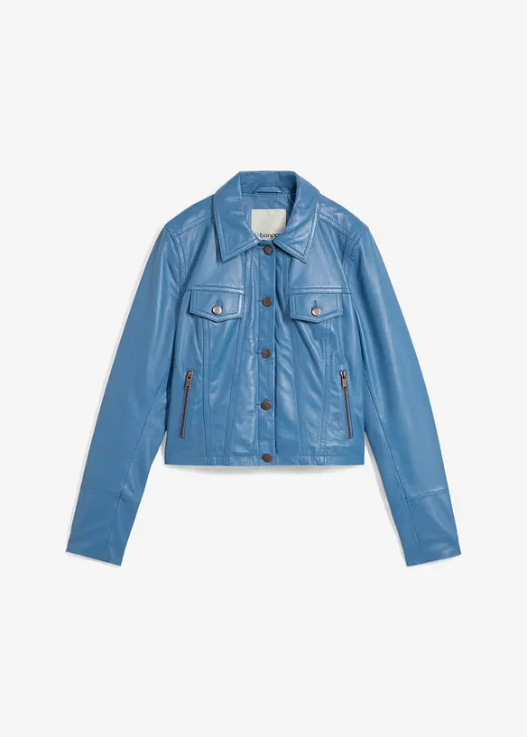 Veste en cuir, bonprix