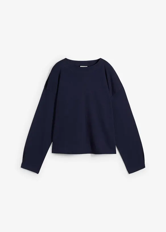 T-shirt manches longues 100% coton, bonprix