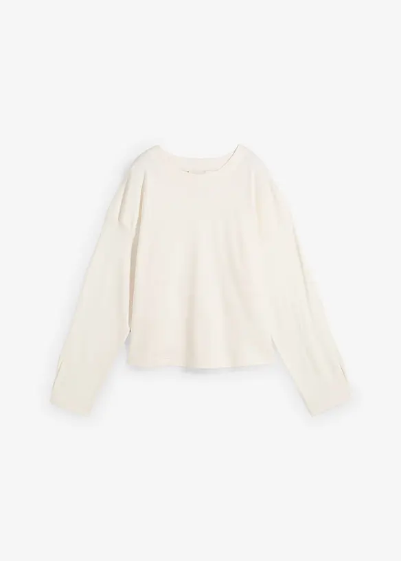 T-shirt manches longues 100% coton, bonprix