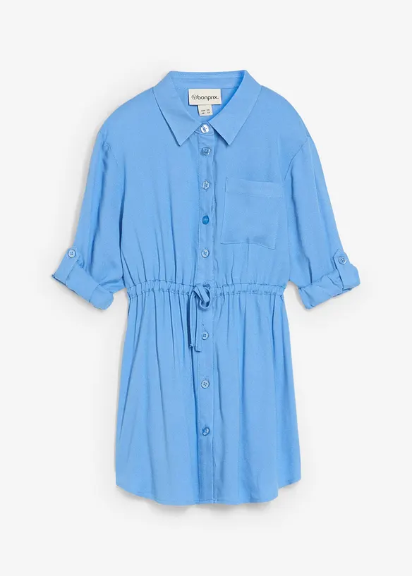 Robe-chemise en viscose fluide, bonprix