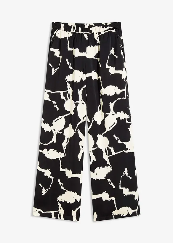Palazzo-Hose aus fließendem Satin, bonprix