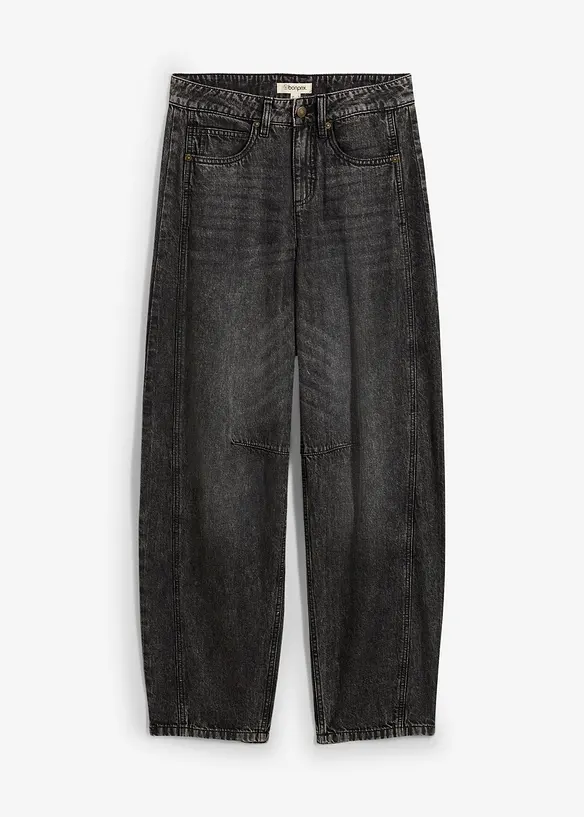 Balloon-Jeans Mid Waist, Super Soft, bonprix