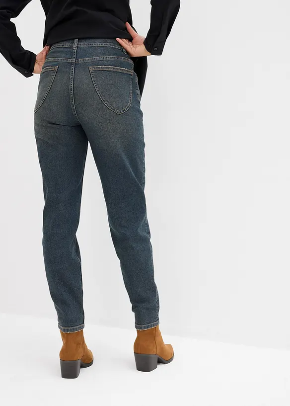 Jean mom taille haute, bonprix