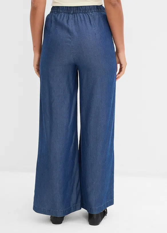 Marlenehose aus fließendem Lyocell, bonprix