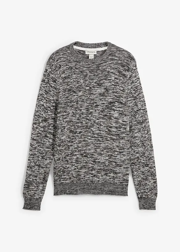Grobstrick-Pullover mit Baumwolle, bonprix