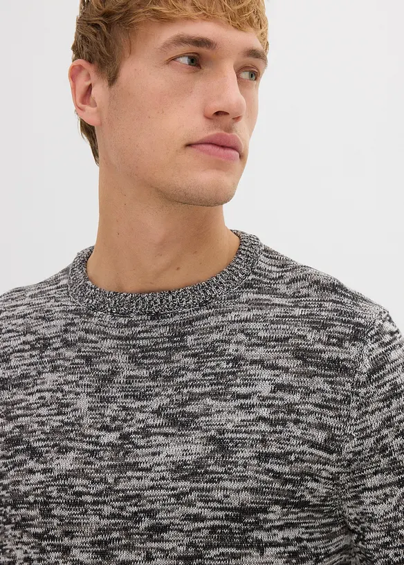 Grobstrick-Pullover mit Baumwolle, bonprix
